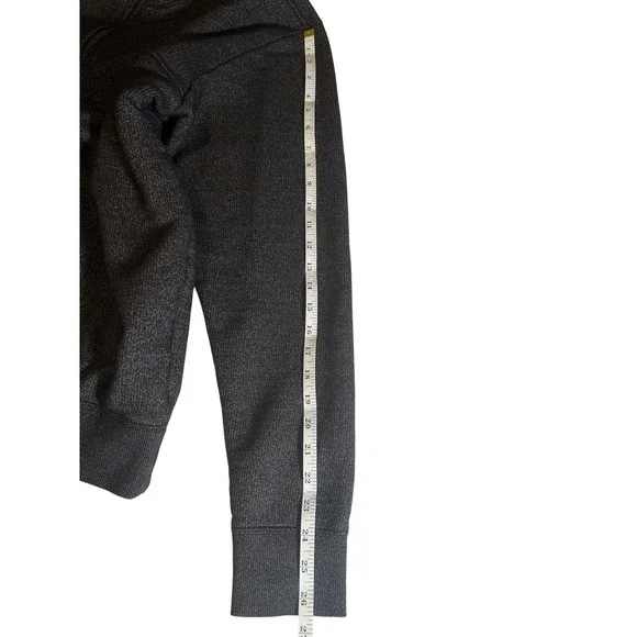 Columbia Mens‎ Black Gray Quarter Zip Mock Neck Kangaroo Pocket Casual Cozy XL - Picture 10 of 11